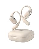 SHOKZ [2023 Nuovo OpenFit Cuffie Bluetooth Wireless- Auricolari Audio Senza Fili con Microfono-Leggero, Open-Ear Comfort-Carica Rapida-28 ore Durata-Chiamata Musica Uso quotidiano-Beige
