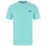 The North Face M S/S Easy T-Shirt, Uomo, Lagoon, XXL