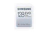 Samsung Memorie EVO Plus Scheda SD da 128 GB, UHS-I U3, fino a 130 MB/s (MB-SC128K/EU)