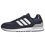 adidas Run 80S, Shoes-Low (Non Football) Uomo, Bianco Blu Azmatr Ftwbla Tinley, 45 1/3 EU