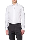 Seidensticker Per Feste Moderne Camicia, Bianco (White 01), 45 Uomo