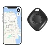 TOTMOX Smart Bluetooth Tracker & Key Finder, Localizzatore Chiave Dispositivo con App, Localizzazione GPS per Bambini, Chiavi, Bagagli, Controllo APP Compatibile iOS Android, 1 Confezione, Nero