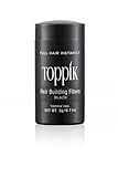 TOPPIK 3 g di fibre per capelli, compressore per capelli, nero