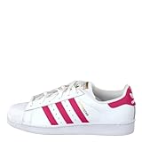 adidas Superstar, Scarpe da Ginnastica Basse Unisex-Adulto, Ftwr White Bold Pink Ftwr White, 36 2/3 EU