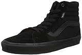 Vans Mn Filmore Hi, Sneaker Uomo, Nero (Suede Canvas Black Black), 46 EU