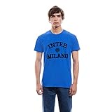 Inter T-Shirt Regular, Unisex-Adulto, Blu Royal, XXL