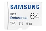 Samsung Memorie MB-MJ64KA PRO Endurance Scheda MicroSD da 64 GB, UHS-I U1, fino a 100 MB/s, Adattatore SD Incluso