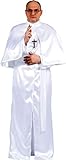 Ciao Papa Eminenza costume travestimento uomo adulto unica, Bianco, Taglia 52-54, 62073