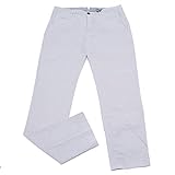 SIVIGLIA 6393Y Pantalone Uomo Grey Delave White Cotton Trouser Man [31]