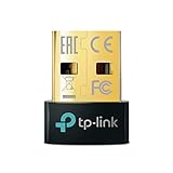 TP-Link Adattatore Bluetooth Usb 2.0 Dongle Bluetooth 5.0 Ub500, Trasferimento Wireless Per Pc, Stampanti, Altoparlanti Ecc, Compatibile Con Windows 11, 10, 8.1, 7, Nero