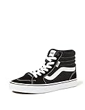 Vans Filmore Hi, Sneaker Donna, Nero/Bianco (Suede/Canvas Black/White), 38 EU