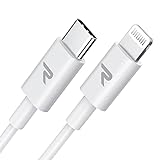 Cavo USB C iPhone [Certificato MFi C94], Cavo Type C Lightning Supporta Power Delivery 3.0, USB C to Lightning da 20W Carica Rapida Compatibile per iPhone 14/13/12/11/X/XS/XR, iPad Air/Pro, Bianco 1M
