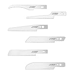 ABEST Lame per sega a mano di ricambio mini coltello fai da te Coltello da modellismo micro coltello Lame per tagliare a mano rami e arti di alberi (6)