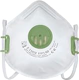 Respiratore Oxyline X 310 SV FFP3 R D Maschera di protezione riutilizzabile con valvola - 10 pezzi