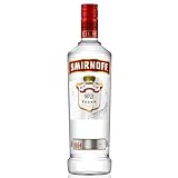 Smirnoff Red Vodka 37.5% - Pack Size = 1x70cl