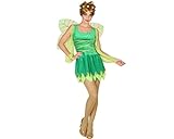 ATOSA 39337 Costume Fata Donna M-L Verde-Carnevale, Donna