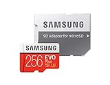 Samsung Memorie MB-MC256GA EVO Plus Scheda Microsd da 256 Gb, UHS-I, Classe U3, Fino a 100 MB/s, con Adattatore SD
