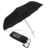 Ombrello pioggia pieghevole da Viaggio, portatil, antivento, resistente 99% UV Resistenza &100% Impermeabile.