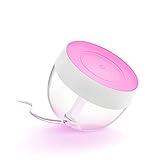 Philips Hue White and Color Ambiance Iris Lampada da Tavolo Smart Led , Bluetooth, Dimmerabili, LED Integrato, 8 W, Bianca