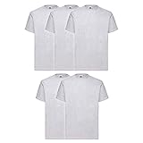 Fruit of the Loom Valueweight T-Shirt 5-Pack