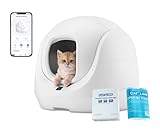 Catlink Baymax Lettiera Gatto Autopulente, Controlla la salute del gatto, Adatto per gatti da 1,5 a 10 kg, Non disponibile sotto 1,5 kg, per più gatti