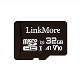 LinkMore 32GB Scheda Micro SDHC XV11 A1, UHS-I, U1, V10, compatibile con classe 10, velocità di lettura fino a 90 MB/s, adattatore SD incluso