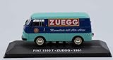 Generico Veicoli Pubblicitari Epoca 1:43 Die Cast - Fiat 1100 T - ZUEGG - 1961