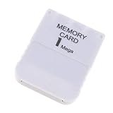 Create idea Scheda di memoria 1MB compatibile con Sony PS1 Playstation 1 PSX Game System 15 Block