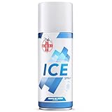 AIESI® Ghiaccio Spray sport istantaneo al MENTOLO bomboletta 400 ml effettivi ICE SPRAY, Made in Italy