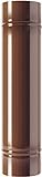 Tubo smaltato per stufe a legna (Ø mm 120 - cm 100 bianco)