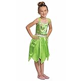 DISGUISE Costume Trilly Standard Bambina, Verde Vestito Carnevale Trilly Bambina, Costumi Di Carnevale Per Bambini Taglia S