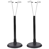 Toddmomy Giocattoli per Bambini 2 PCS Bambola Stands 35 Cm Doll Display Holders Aaction Figures Support Frame Toy Doll Accessori Nero Giocattolo