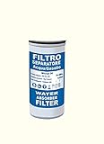 Cartuccia di ricambio per filtro separatore acqua/gasolio 30 micron 70 lt/min per filtro art. 950