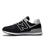 New Balance NB 574, Sneakers Uomo, Nero Black Evb, 45 EU