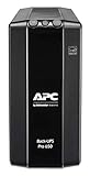 APC by Schneider Electric Back UPS PRO BR650MI Gruppo di Continuità UPS, 650VA, 6 Uscite IEC, Interfaccia LCD, Protezione Linea Dati da 1 GB