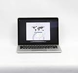 Apple MacBook Pro Retina 13" MF839LL / A / Intel Core i5 2.7 GHz / RAM 8 GB / 250 GB ssd / Tastiera qwerty US (Ricondizionato)