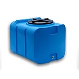 Varile Serbatoio per acqua potabile 200L Blu | Senza BPA | Filettatura in ottone 3/4" integrata | Made in EU | Sicuro per gli alimenti