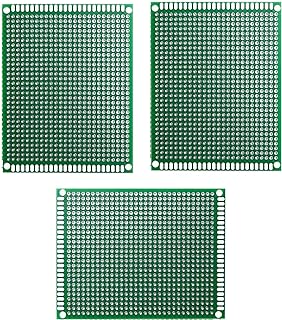 2pz Basetta millefori 5x7cm monofaccia in vetronite per circuiti stampati pcb