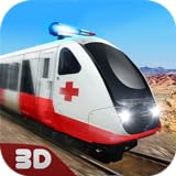 Ambulance Rescue Train Driving 3D: Hospital Driving Game | Medicine Help People Train 911 Rescue Simulator